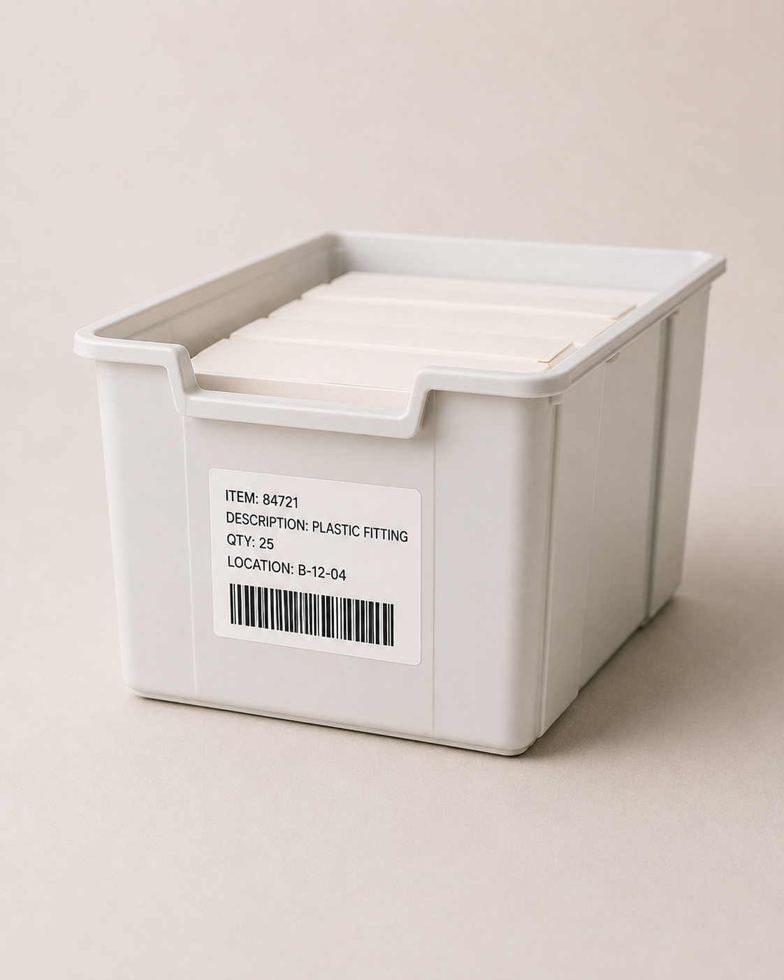 Inventory Labels