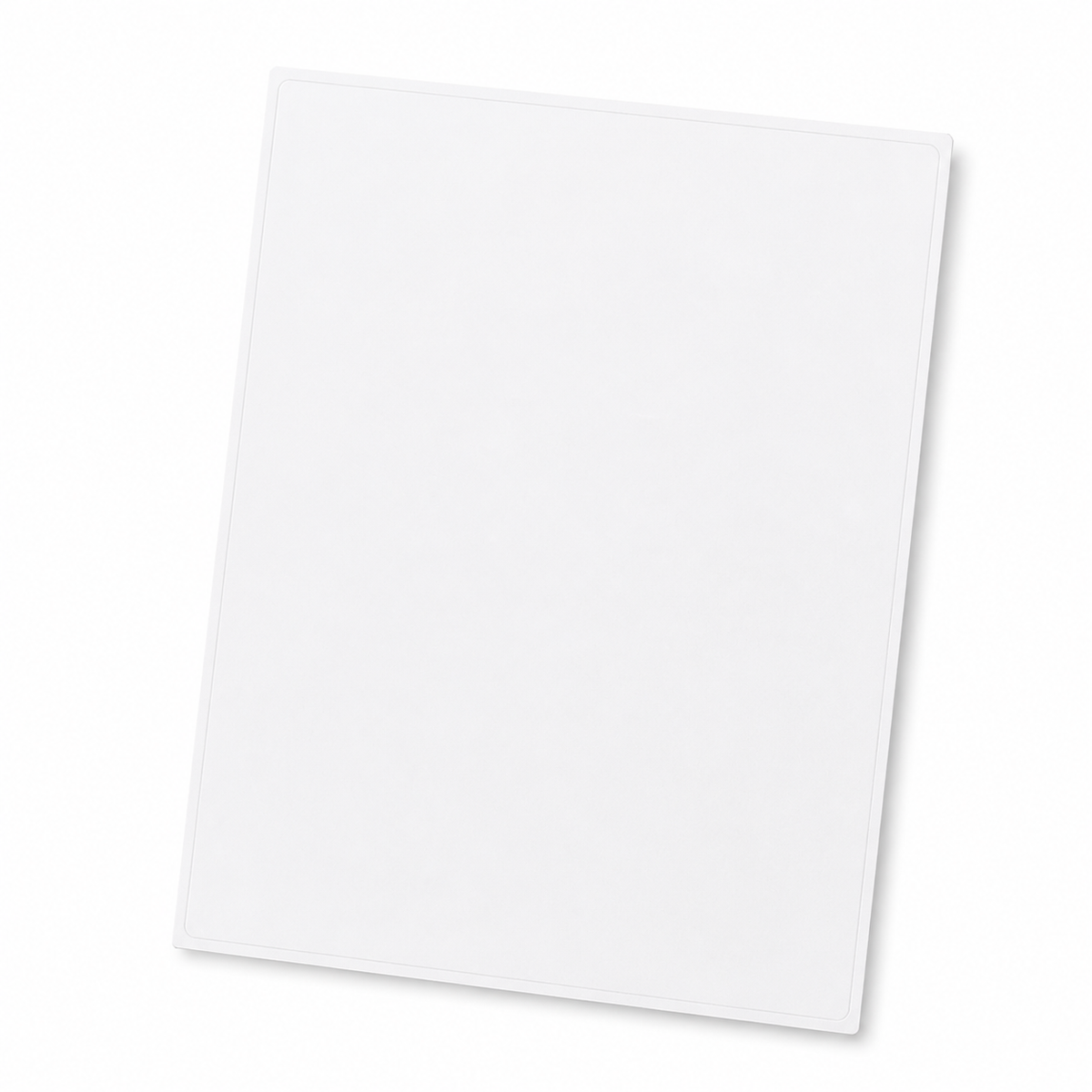 Blank white 8.5" x 11" laser sheet labels, 1 label per sheet